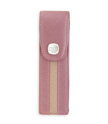 яКожаный футляр Cross для двух ручек AC190-5 розовый 4.4 х 15.9 х 2.5 см