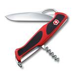 Нож Victorinox RangerGrip 63 (арт. 0.9523.MC, 130мм 5 функций красно-чёрный)