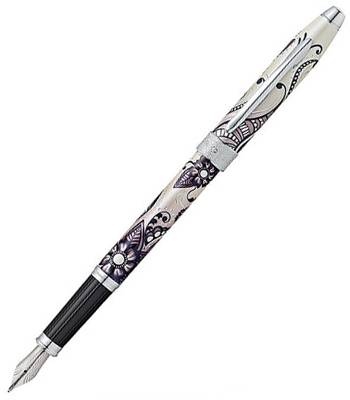 яПерьевая ручка Cross Botanica AT0646-5MS Черная Примула