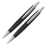 Набор шариковая ручка+механич.карандаш Hauser Triangle H2004SET-black (корпус - алюминий) 25шт/уп