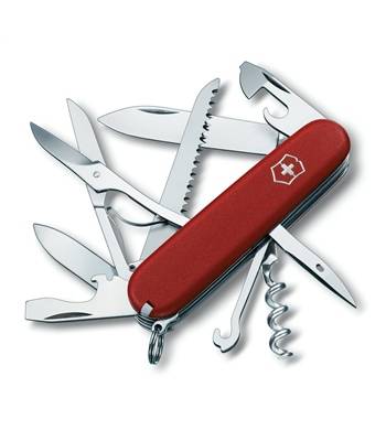 яНож Victorinox 3.3713 Ecoline Hantsman, 91мм, матовый красный