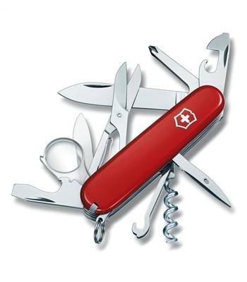 Нож Victorinox 1.6703 Explorer офицерский, 91мм, красный