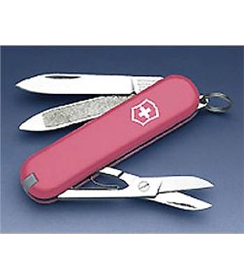 яНож-брелок Victorinox 0.6203.5 Classic, 58мм, розовый