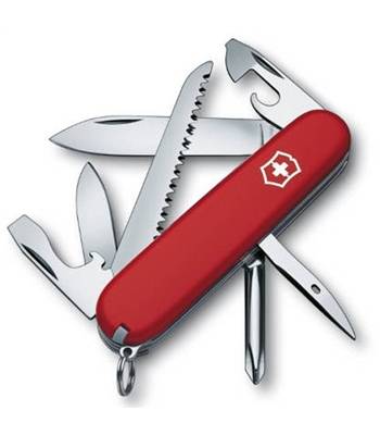Нож Victorinox 1.4613 Hiker офицерский, 91мм, красный