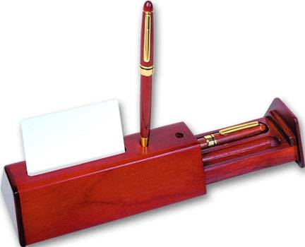 яS46F.116 Набор Elite шариковая ручка+мех.карандаш в футляре(дерево)