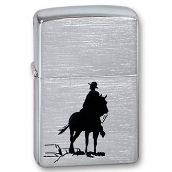 яЗажигалка Zippo 200 Bronco Cowboy