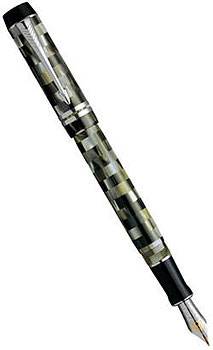 яПерьевая ручка F107 Parker Duofold Check Centennial Green PT (S0691100)