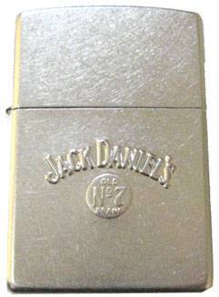 яЗажигалка"ZIPPO" 24001 JACK DANIEL`S SWING LOGO STAMPED