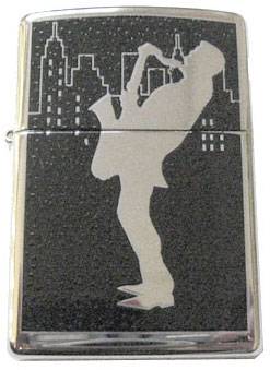 яЗажигалка"ZIPPO" 24039 NIGHT ON THE TOWN