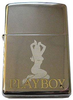 яЗажигалка"ZIPPO" 24046 PLAYBOY BUNNY SILVER
