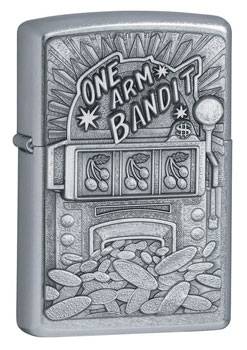 яЗажигалка"ZIPPO" 21030 ONE ARM BANDIT