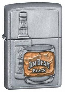 яЗажигалка"ZIPPO" 21111 JIM BEAM BOTTLE EMBLEM