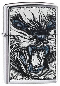 яЗажигалка"ZIPPO" 21136 FELINE FRENZY