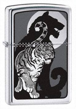 яЗажигалка"ZIPPO" 21163 TIGER