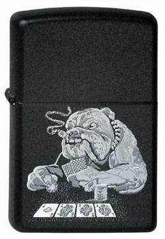 яЗажигалка"ZIPPO" 218 CHIP BULLY