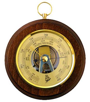яБарометр "Бриг" БМ91121-О (орех) D=120mm