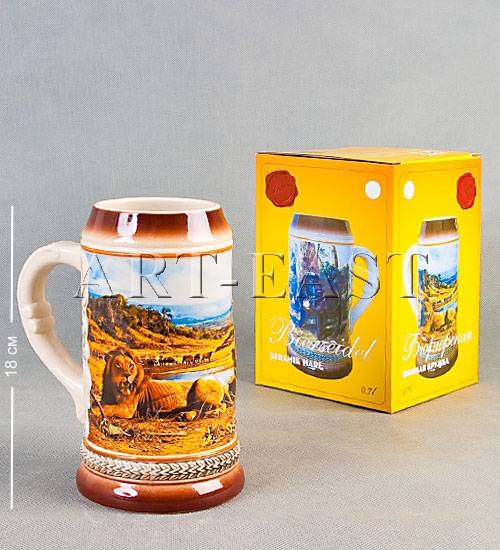 яCD-04 Пивная кружка "Бюргерская" 720ml h=18cm