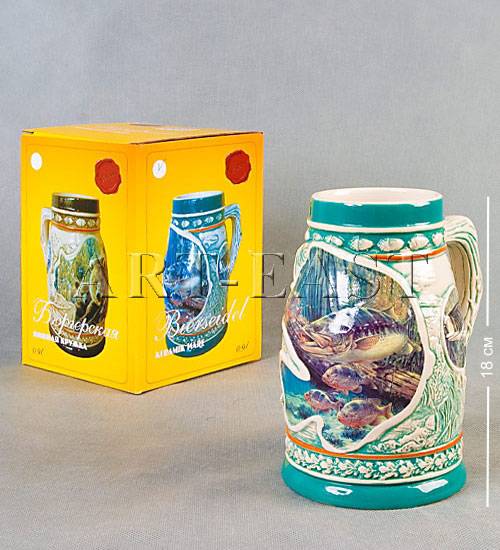 яCD-06 Пивная кружка "Бюргерская" 900ml h=18cm
