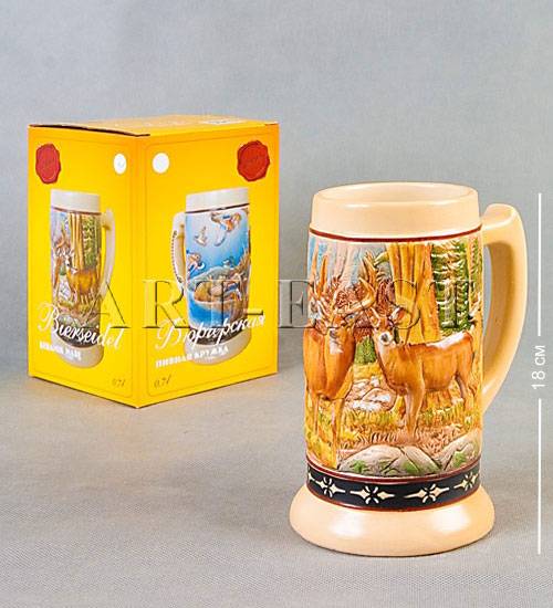 яCD-13 Пивная кружка "Бюргерская" 700ml h=18cm