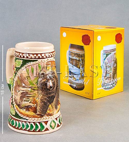 яCD-22 Пивная кружка "Бюргерская" 850ml h=18cm
