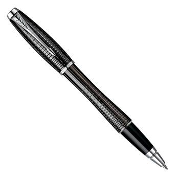 яParker Urban Premium T204 Ebony Metal Chiselled ручка-роллер S0911490