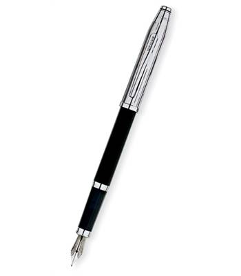яПерьевая ручка Cross Century II Classic Chrome/Lacquer Black (AT0086-42FS)