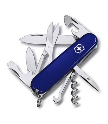 яНож Victorinox 1.3703.2 Climber офицерский, 91мм, синий