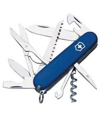 яНож Victorinox 1.3713.2 Huntsman офицерский, 91мм, синий