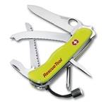Нож Victorinox 0.8623.MWN Rescue Tool Нож спасателя 111мм, жёлтый, с петлей на лезвии, серрейтор