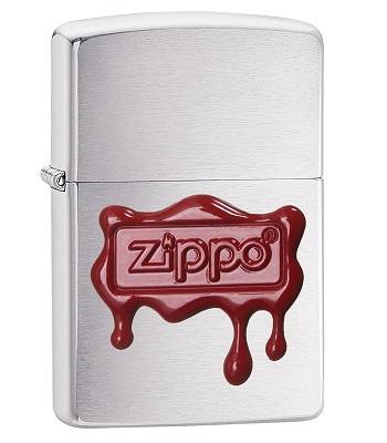 яЗажигалка Zippo 29492 Brush Finish Chrome