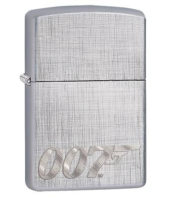 яЗажигалка Zippo 29562 James Bond Brushed Chrome