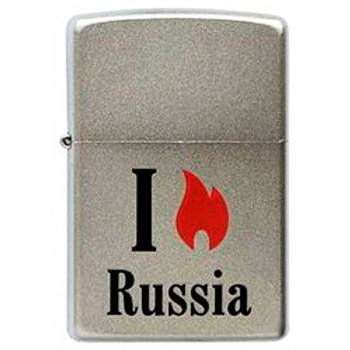 яЗажигалка Zippo 205 Flame Russia
