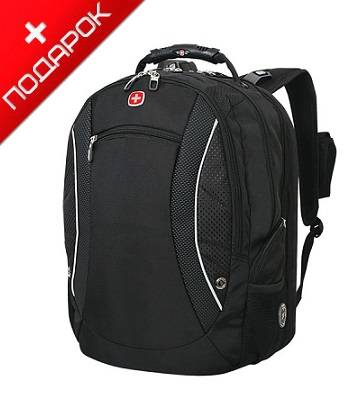 Рюкзак Swissgear SA1155215 "Scansmart" черный с отделением для ноутбука 17" 36х23х48см (40л)
