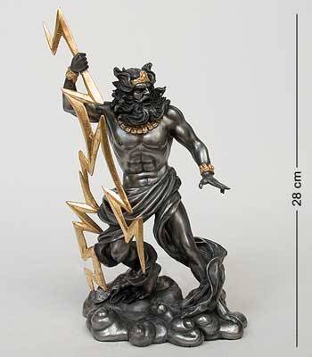 яСтатуэтка Veronese WS-04 "Зевс-Громовержец" h=33cm
