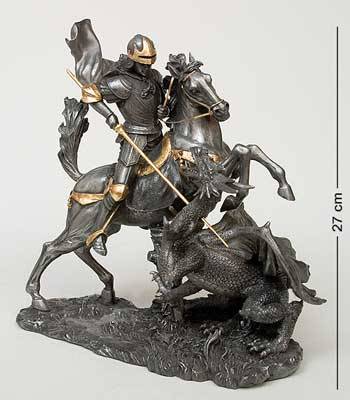 яСтатуэтка Veronese WS-39 "Истребитель Драконов" h=27cm