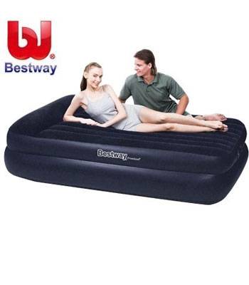 яНадувная двуспальная кровать Bestway 67403 Premium Air Bed Queen (203x163x48см, + насос)
