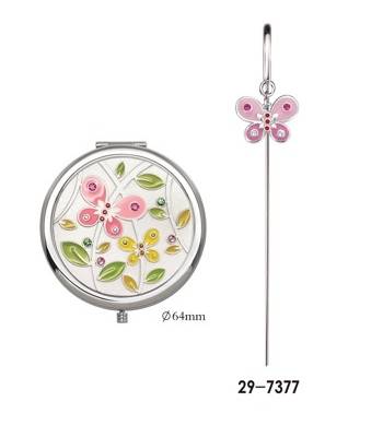 яEG-15890 Набор "Бабочки" зеркало и закладка Jardin D`ete