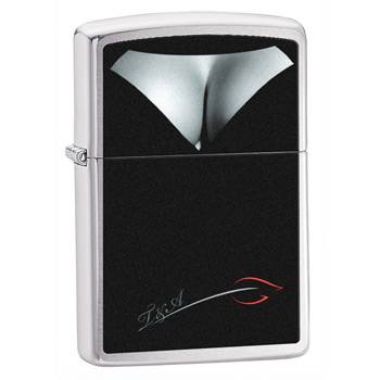 яЗажигалка Zippo 28273 Brushed Chrome