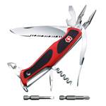Нож Victorinox RangerGrip 174 Handyman (арт. 0.9728.WC, 130мм 17 функций красно-чёрный)