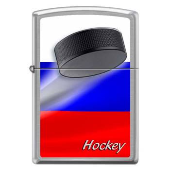яЗажигалка Zippo 200 Russian Hockey Puck