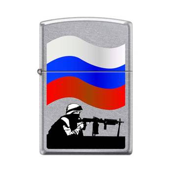 яЗажигалка Zippo 207 Russian Soldier