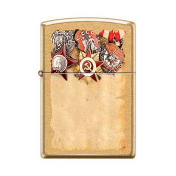 яЗажигалка Zippo 207G Russian Medals