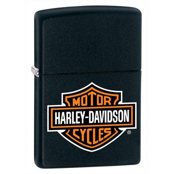 яЗажигалка Zippo 218HD.H252 Harley-Davidson Black Matte