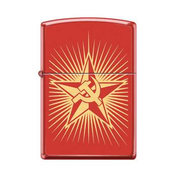 яЗажигалка Zippo 233 Russian Hammer Sickle