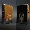 Пример работы на Zippo 250 (рисунок и текст)