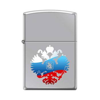 яЗажигалка Zippo 250 Russian Coat of Arms