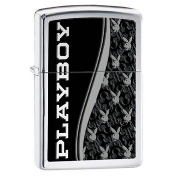 яЗажигалка Zippo 28429 Playboy High Polish Chrome