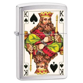 яЗажигалка Zippo 28489 King Brushed Chrome
