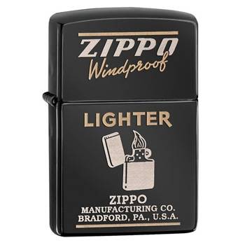 яЗажигалка Zippo 28535 Classic Ebony