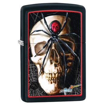яЗажигалка Zippo 28627 Mazzi Black Matte